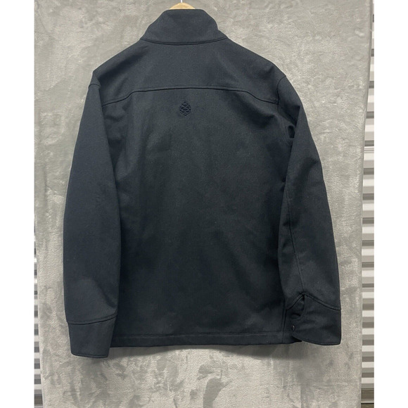 Stio Jacket Mens Large Gray Blue Woolsey Wool Cashmere Blend Full Zip Gorpcore - Picture 10 of 14